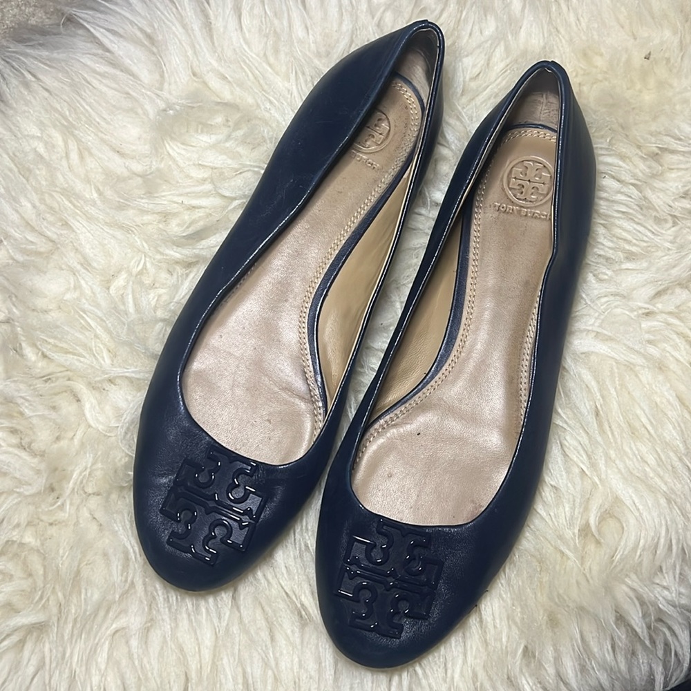 Tory Burch Lowell 2 leather ballet flats